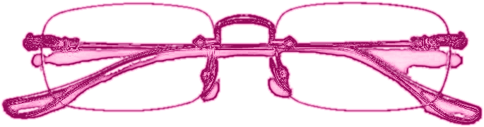Blue light glasses, x-ray