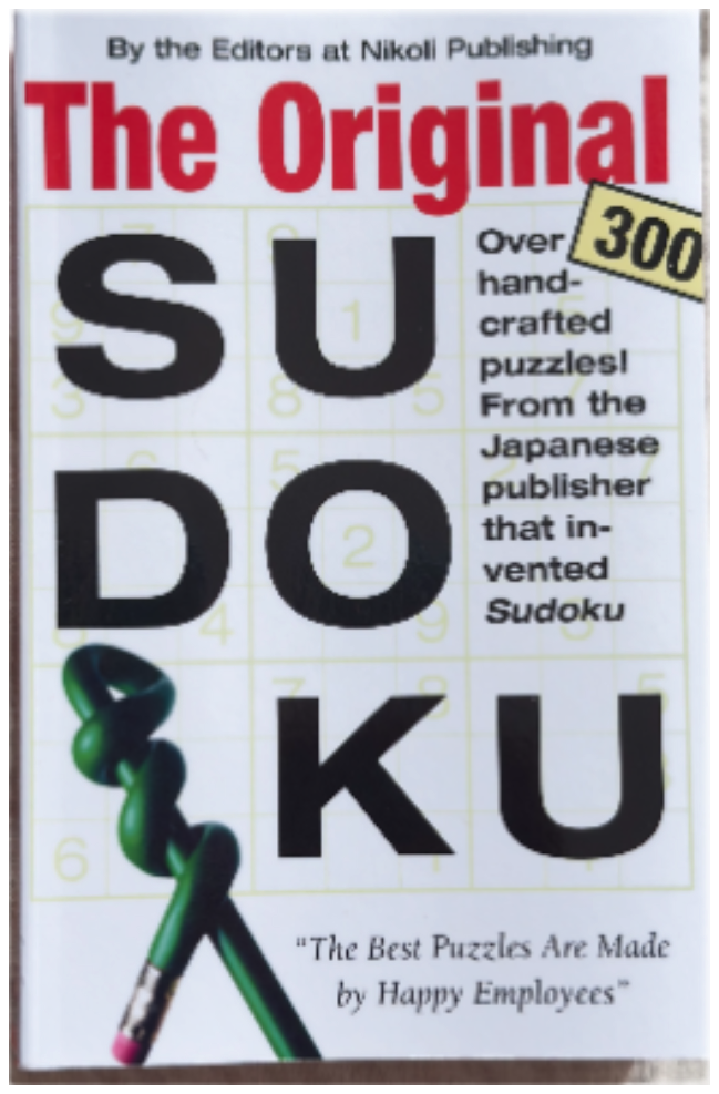 Sudoku book