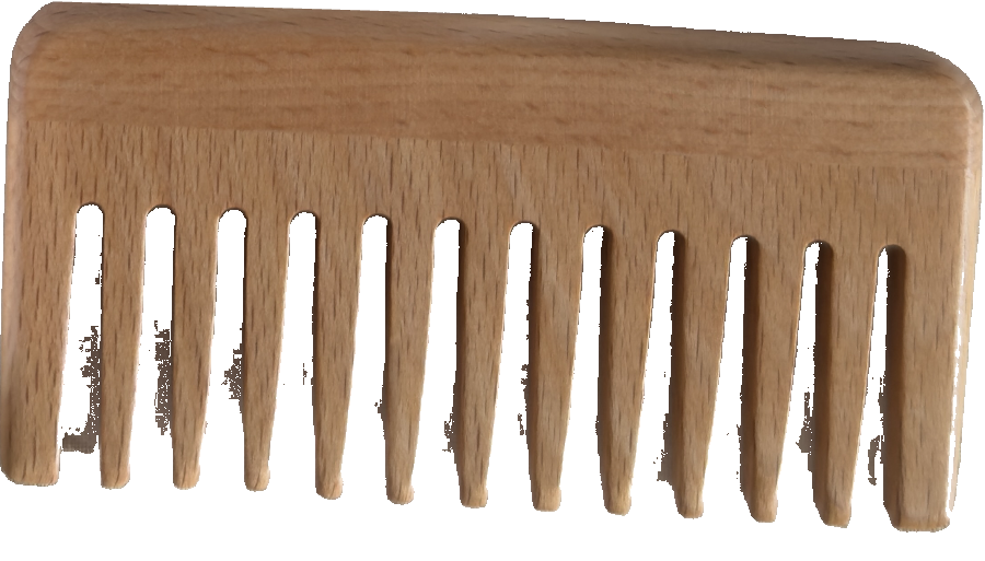 wooden comb