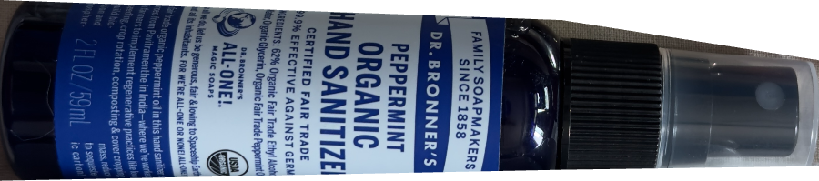 Dr. Bronner's hand sanitiser